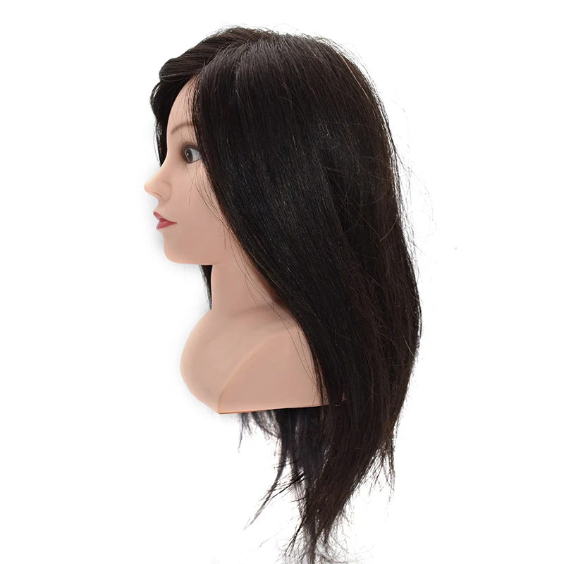 mannequin head human hair for salon
