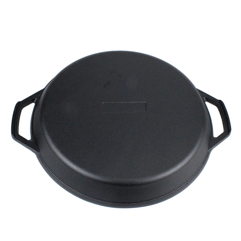 pre-seasoned 16 inch 40cm cast iron