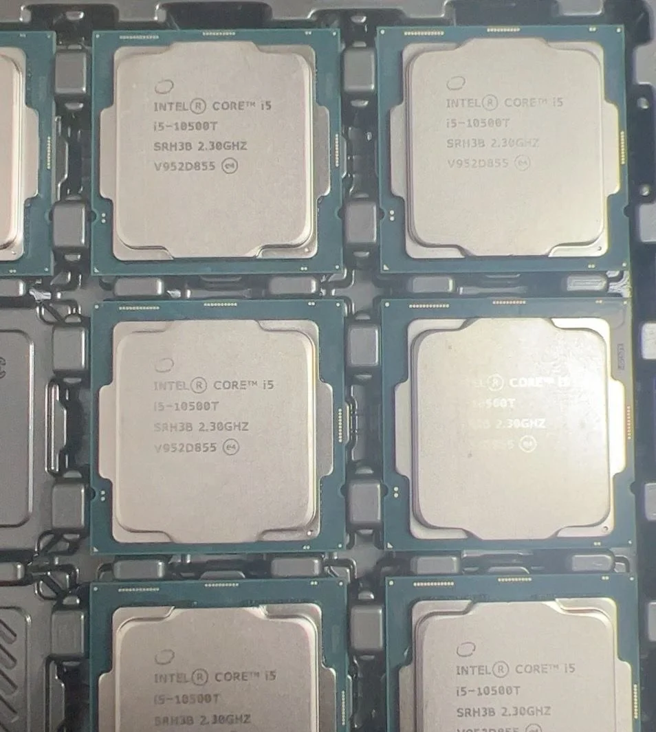 PC Core I5 10 Series I5 10500T Cpu for Desktop Computer Used Computer Cpus