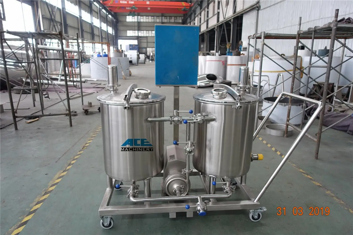 Factory Price Stainless Steel Equipment 500L Beer Brewhouse For Small Brewery