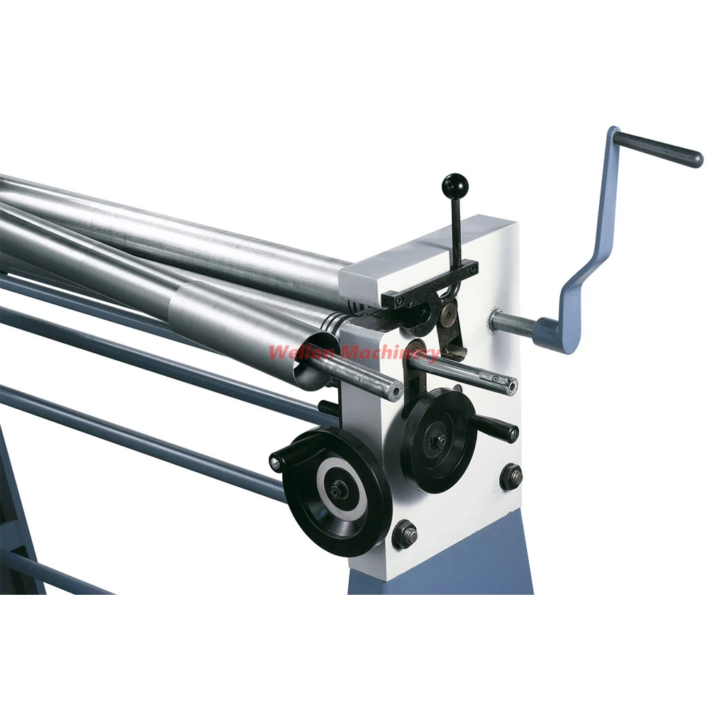 W01-2 Slip Roll Machine for Metal Sheet Plate Processing Manual Rolling Machine