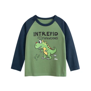 Children Baby Boys Boutique Clothing Soft Comfortable Cartoon Long Sleeve T Shirts