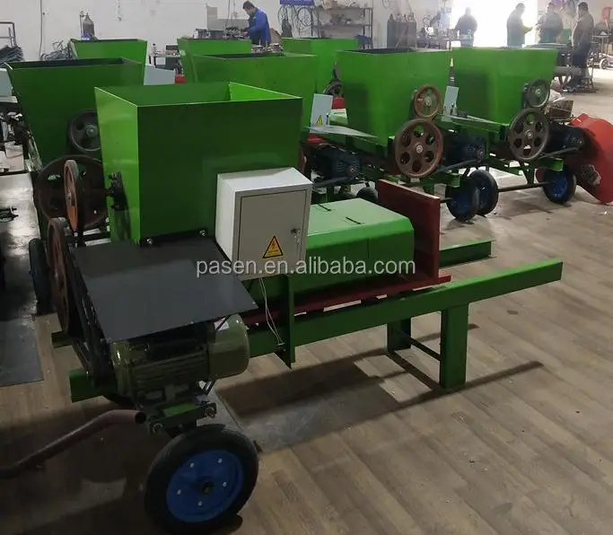 Home Use Small Type Grass Baler Machine Corn Stalk Baling Machine