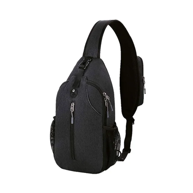 Custom Quality Nylon Usb Mobile For Women Chest Bag Sling Crossbody ...
