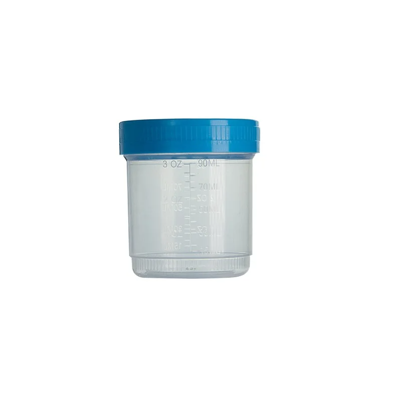 30ml 40ml 60ml 100ml 120ml Disposable Urine Specimen Urine Container Stool Cup for lab tested