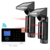 Kit de alarma de 2 barras negras A