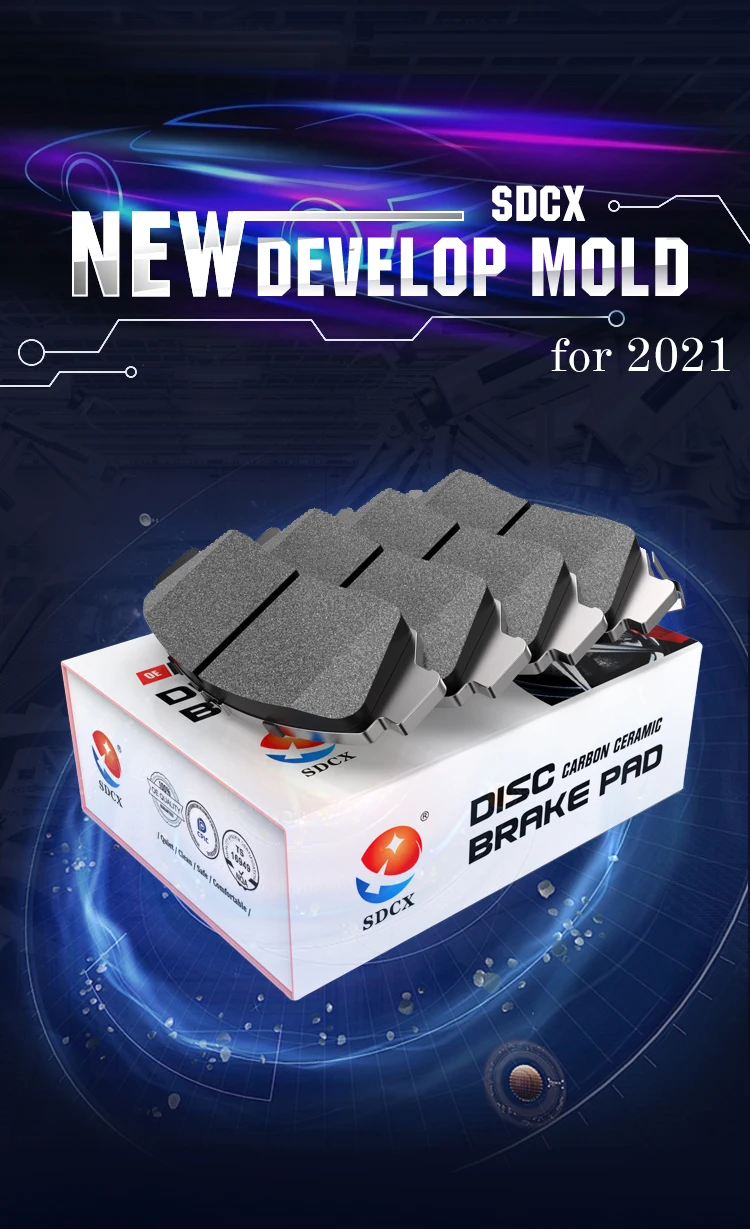 SDCX SP2850 CX313 Brake Pad for Trumpchi AION GAC Guangqi