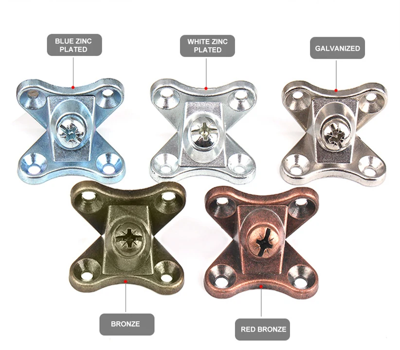Soportes De Esquina De Acero Inoxidable - 10 Piezas, Trapezoidales, Para Muebles Y Armarios