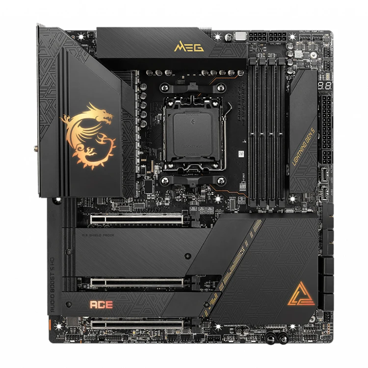 【中古品】MSI X670E ACE MSI MEG X670E ACE E-ATX Motherboard - AMD Ryzen 7000 Support