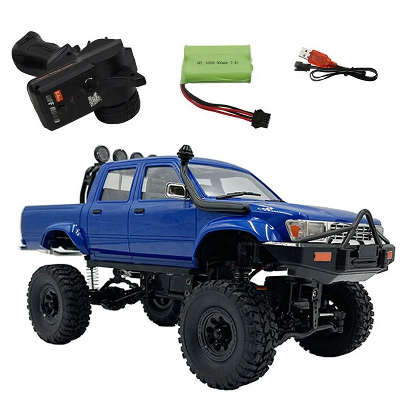 WPL C64-1 RC Rock Crawler - 1:16 Scale 4WD Proportional Control