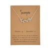 Scorpione con carta