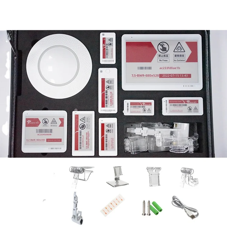 Minew ESL Demo Shelf Label Electronic Abs Wireless Price Labeling System Digital Price E Tags