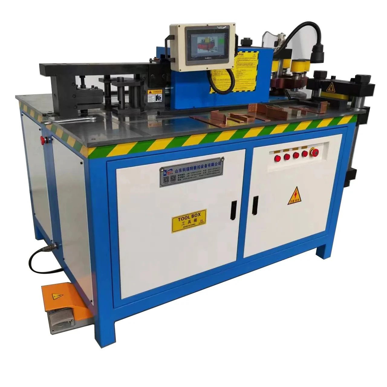 Maneuverable Copper Busbar Bending Machine Cnc Busbar Processing Machine Busbar Bender Machine