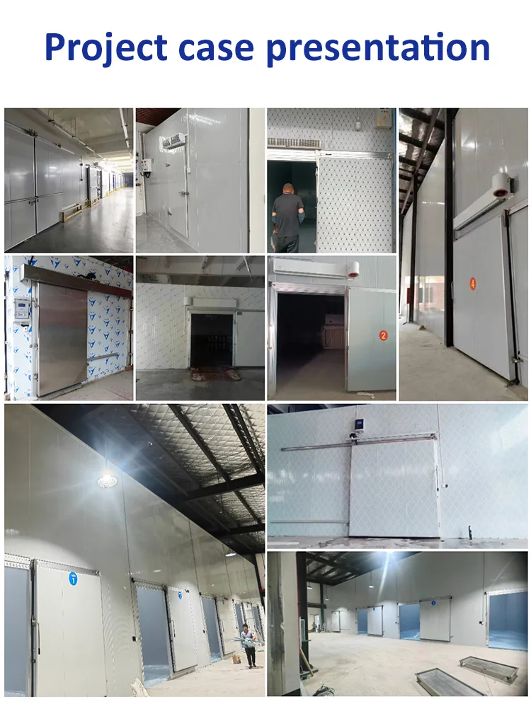 Cold Room Display Doors Stainless Steel Sliding Door For Cold Storage ...