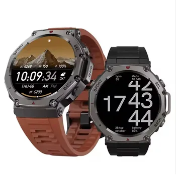 DM58 Men Versatile Fashion Waterproof Smartwatch Water Sports Water Fitness Montre Smart Watch Amoled GPS Record Movement Tracks