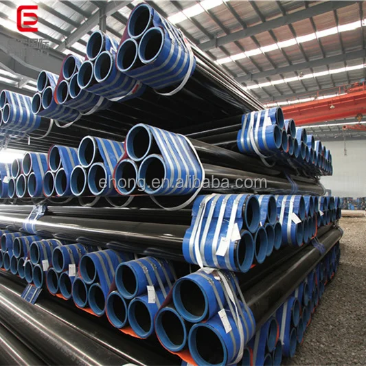 Tubo de acero sin costura ASTM SMLS, tubo de acero al carbono de alta calidad API 5L utilizado en proyectos de construcción