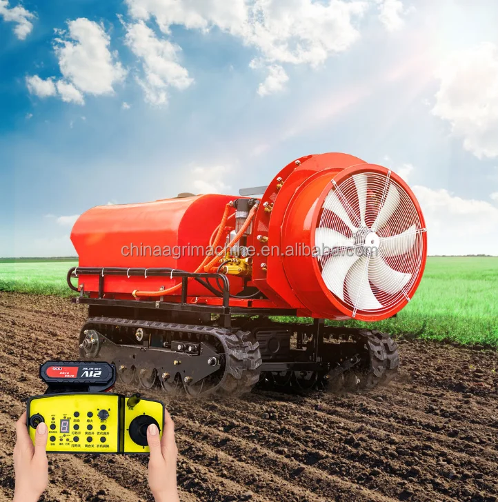 Remote Control Crawler Sprayer Robot for Agriculture