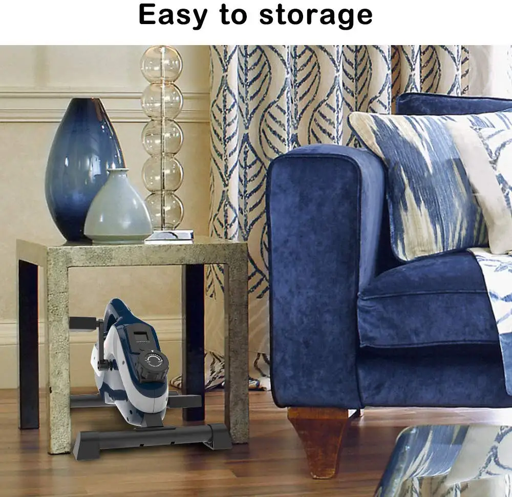 
 Мини-велотренажер магнитный мини цикла для езды на велосипеде, который поможет избавиться от домашнего офиса под столом велосипед с ЖК-дисплеем для ног и рук  