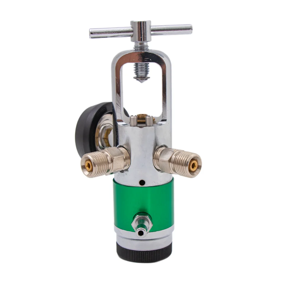 Full Brass Cga540 Oxygen Regulator Medical Oxygen Pressure Regulator ...