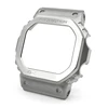 Boîtier argenté en alliage de titane DW5600
