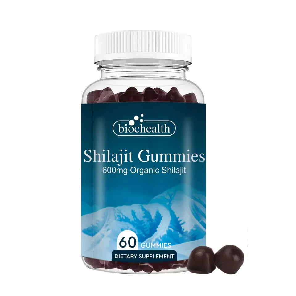 Biocaro Oem Organic Shilajit Gummies Pure Himalayan Vitamins With Lions ...