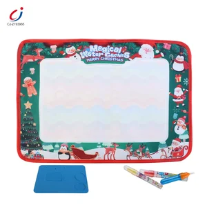 Chengji Drawing Set Reusable Aqua Magic Water Doodle Mat Large Drawing Kids Painting Writing Toddler Doodle Mat Educational Toys