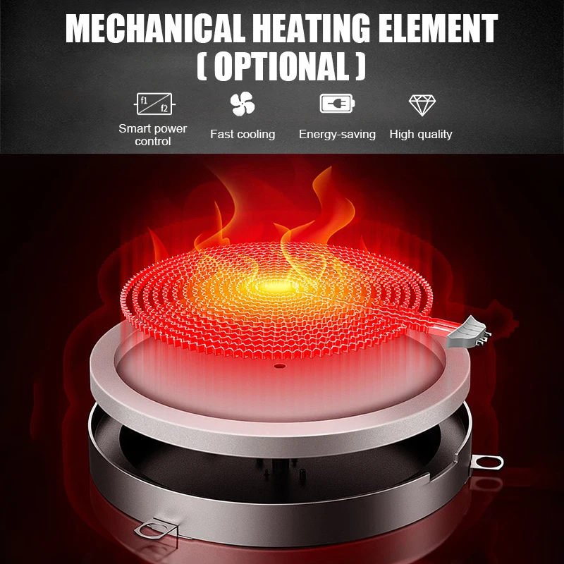 Counter Top Infrared Cooker Multi Functions Infrared Cooktop Table Type Electric Ceramic Stove for Any Cookware