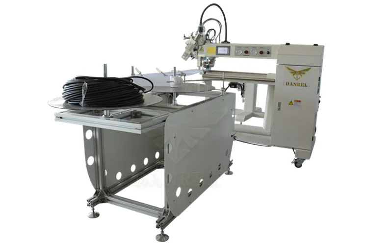 High Speed Hot Air PVC Welding Automatic Keder Making Machine