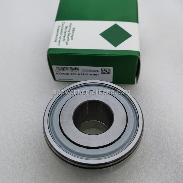 Agricultural Bearing GRAE30-208-NPP-B-AH01 Radial Insert Ball Bearing GRAE30-208-NPP-B