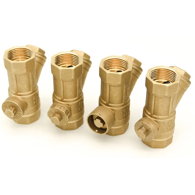 2020 new Brass check valve water meter water pipe horizontal thread valve