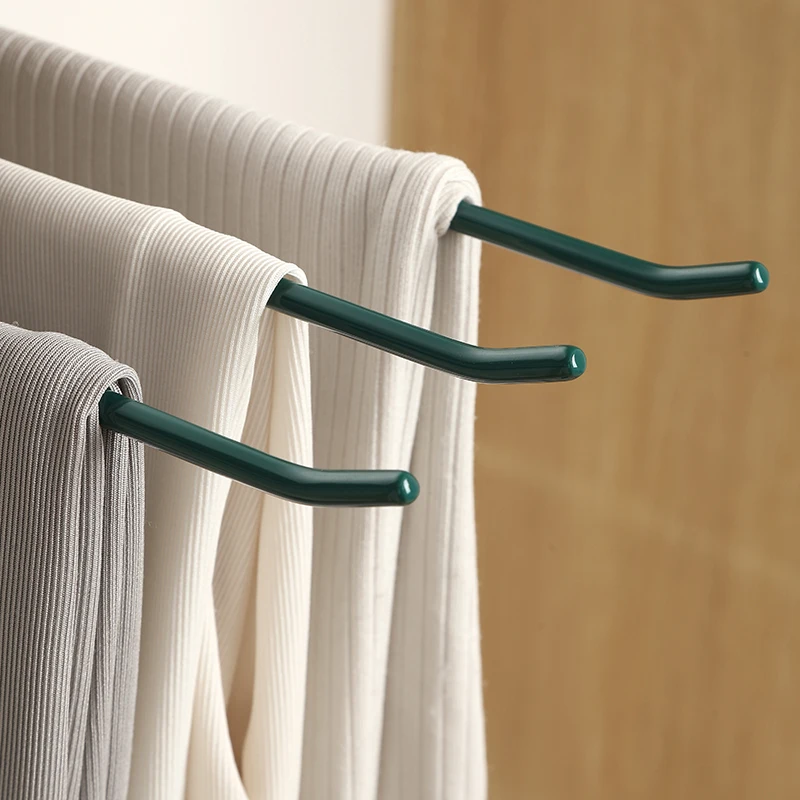 Best Selling Pvc Coating Open End Metal Pants Hangers Z Shape Trousers Hanger Pants Metallic Jeans  Hangers for Pants