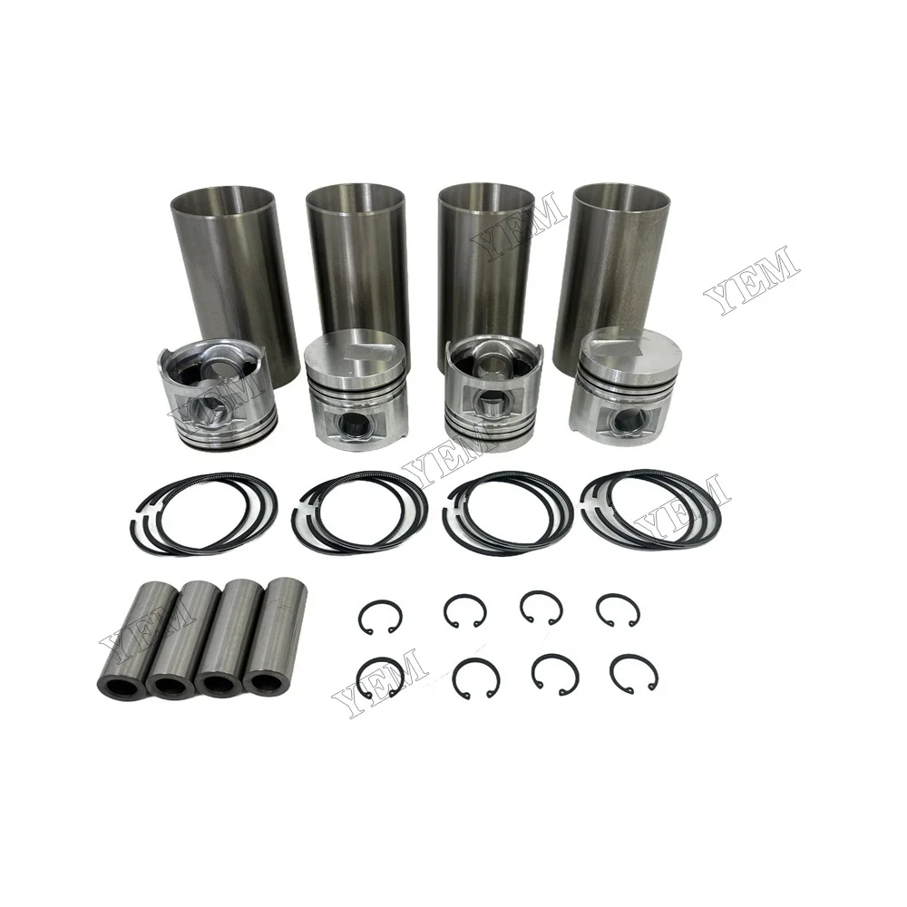 3044C 3044T Piston With Rings Liner Set for Caterpillar 908 Tractor 277B 287B