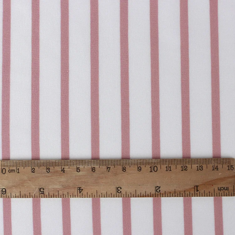 Ткань из окрашенной пряжи в полоску без рукавов с трапециевидным силуэтом и цветными полосками в Джерси, трикотаж: ткани для мужских весной и летом одежды футболка ткань