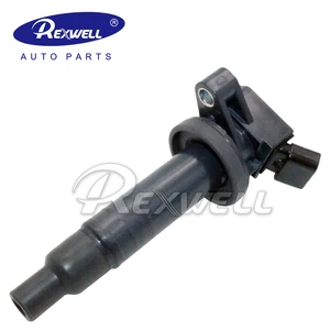New Genuine Auto Spare Parts Universal Compatible Wire Ignition Coil Candle 90080-19019 90919-02262 for Toyota Corolla 1ZZ 2004-