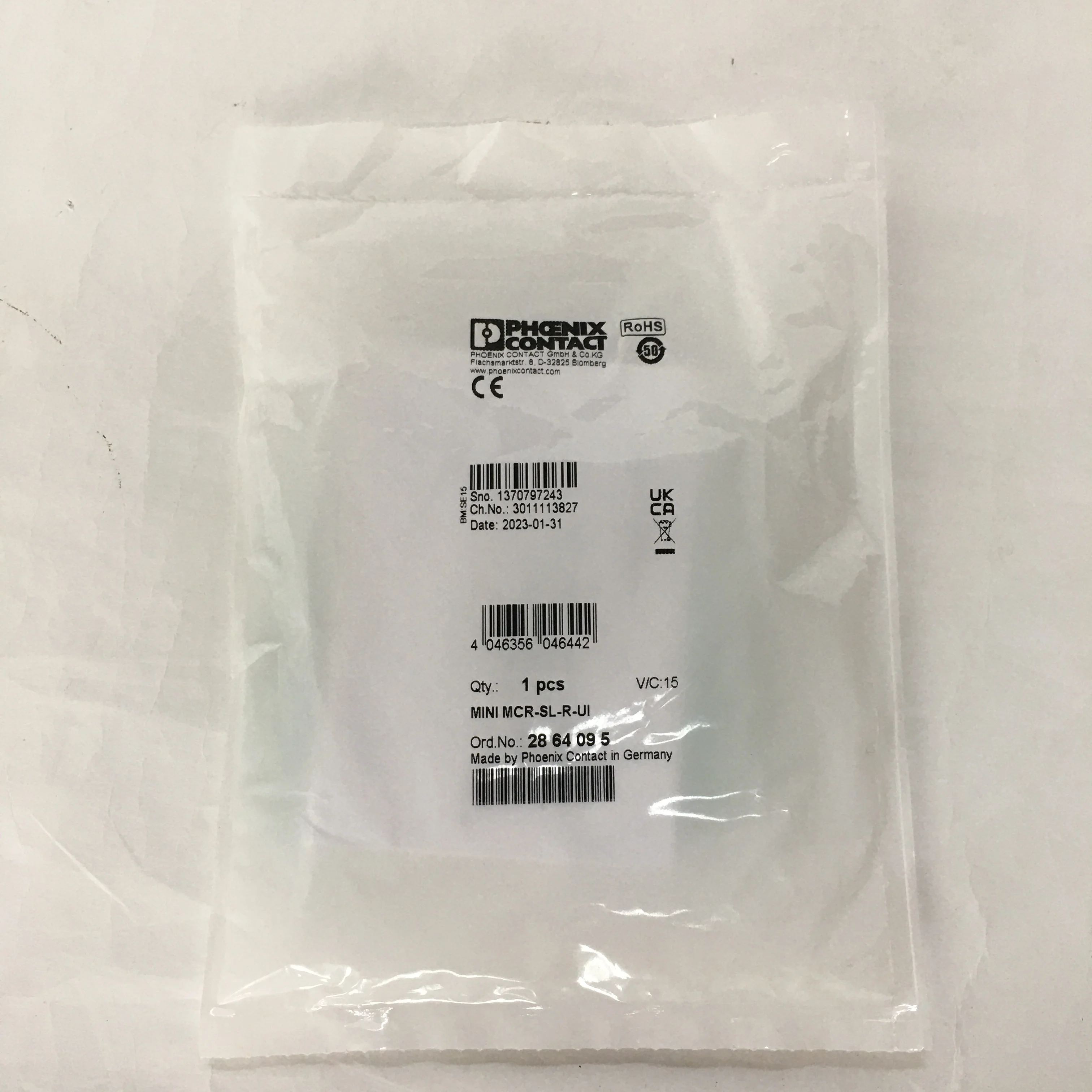 Phoenix Contact Signal conditioner MINI MCR-SL-R-UI  2864095