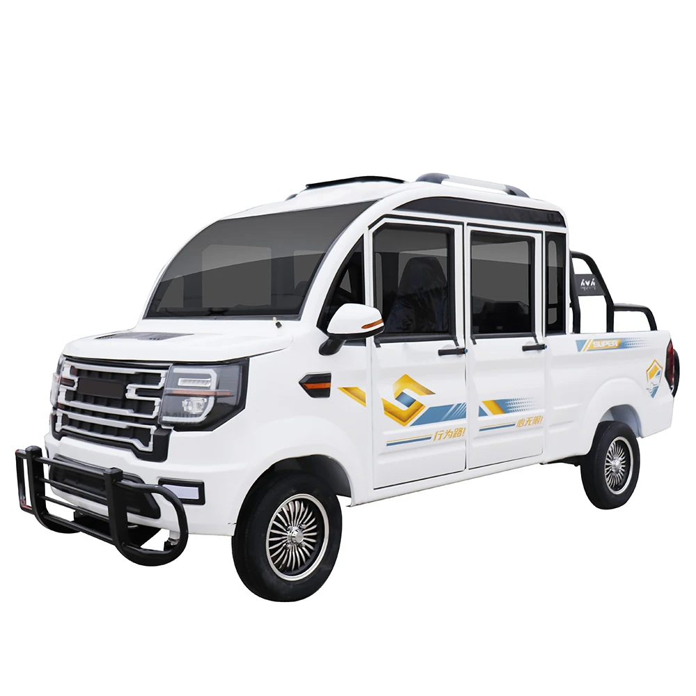 2023 Fengzhi New Energy Pickup Truck 4 Wheel 4 Seats Mini Electric