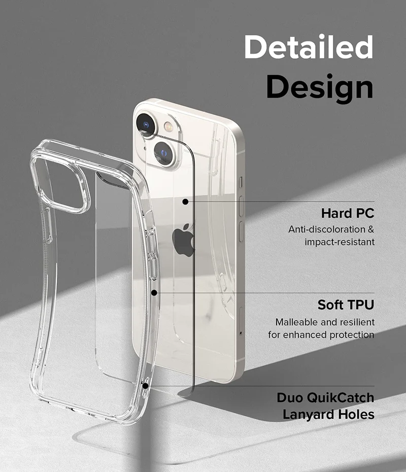 Hot Sale Full Protective Shockproof Transparent Custom Luxury Tpu Clear