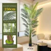 250cm high sim-loose anemone 24 leaves-with black plastic basin
