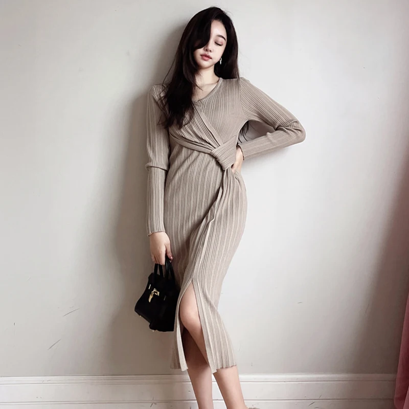 designer sweater dress