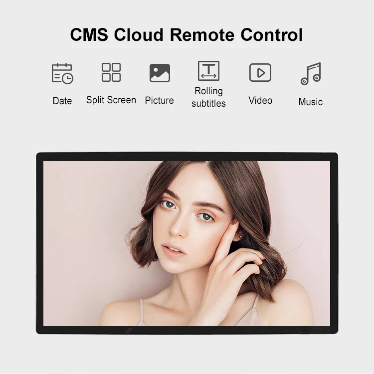Cheap Universal Large Size Digital Photo Frame Full Hd Video Download