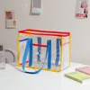 PVC beach bag (Blue