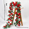 Red 16-head rose vine, approximately 2.3 meters in length