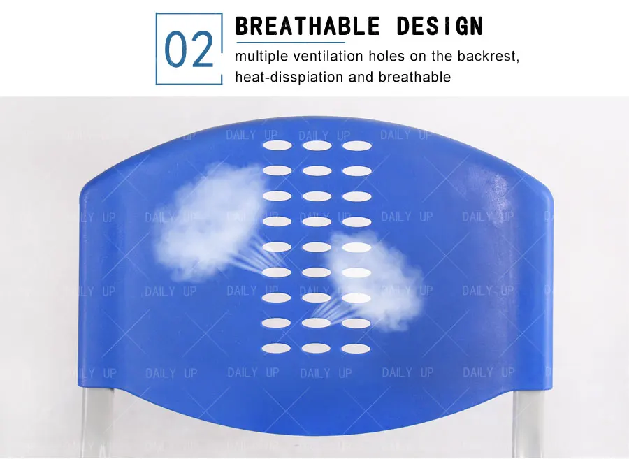 High Quality Station Waiting Bench With Metal Transom And Curved Back Durable Airport Chair Set For Public Area And Hospital