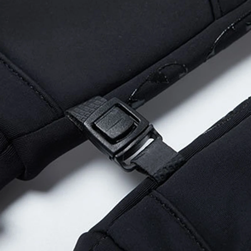 Зимние теплые перчатки FF545 для сенсорных экранов водонепроницаемые утепленные варежки с плюшевой подкладкой мужские пальцами рыбалки пешего туризма велоспорта