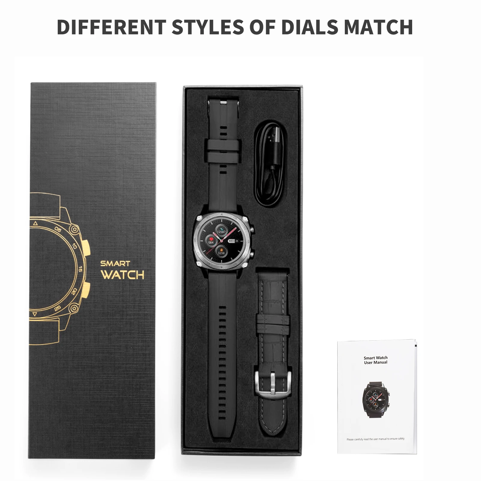 Alibaba Smartwatch C3 Global Version Mibro C3 Smart Watch HD Touch