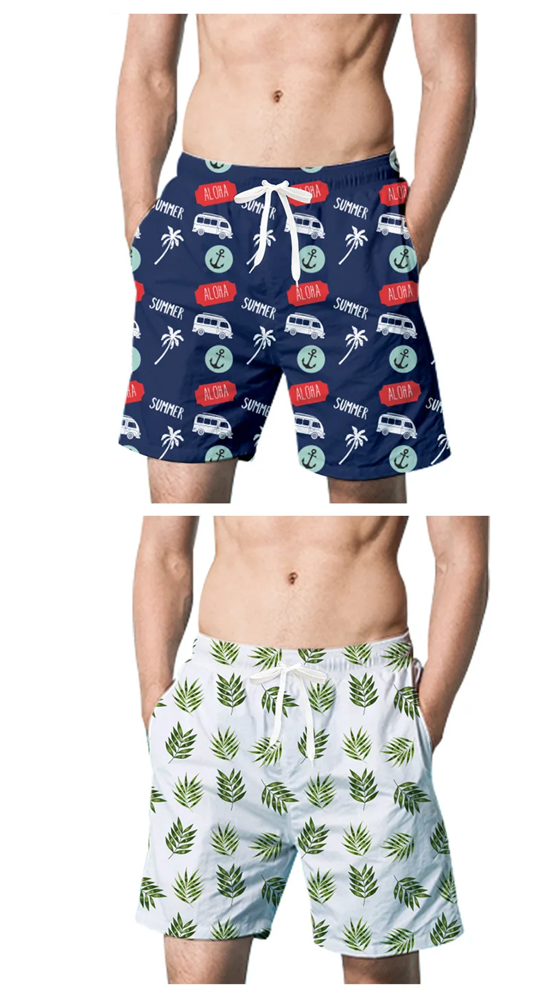 Quick Dry Swim Shorts Lining Swimwear Bathing Suits Men Swim Trunks with Mesh31_voghion.com
