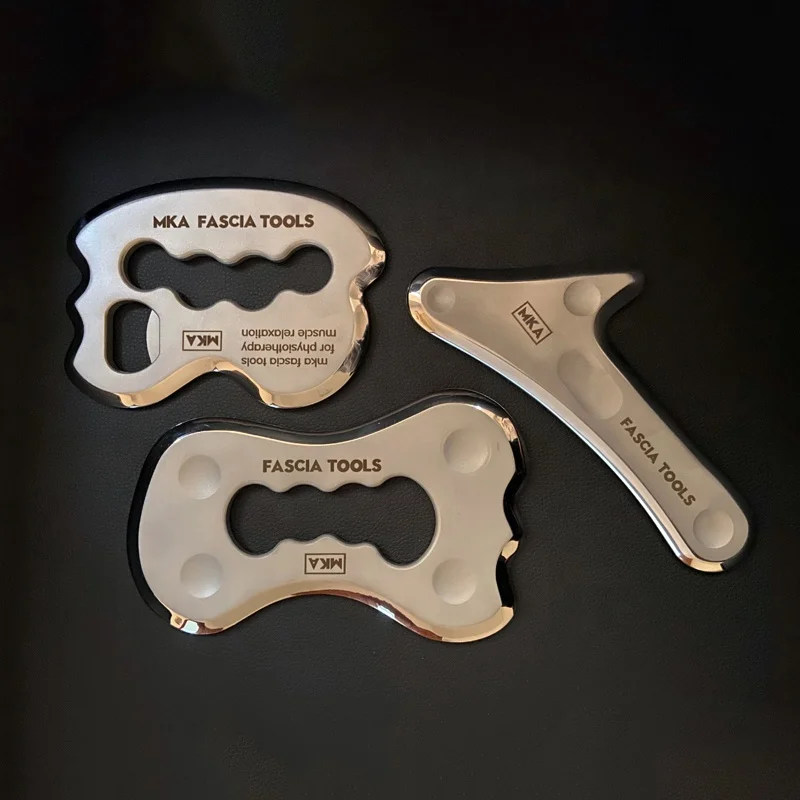 Gua Sha Massage-Werkzeug Aus Edelstahl – Schaber Für Faszien, Muskelentspannung & Akupunktur