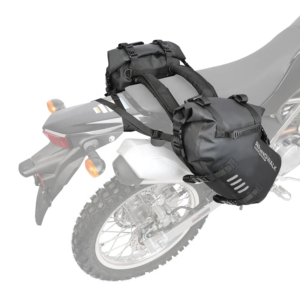 Водонепроницаемая седельная сумка Rhinowalk 18 литров для мотоцикла