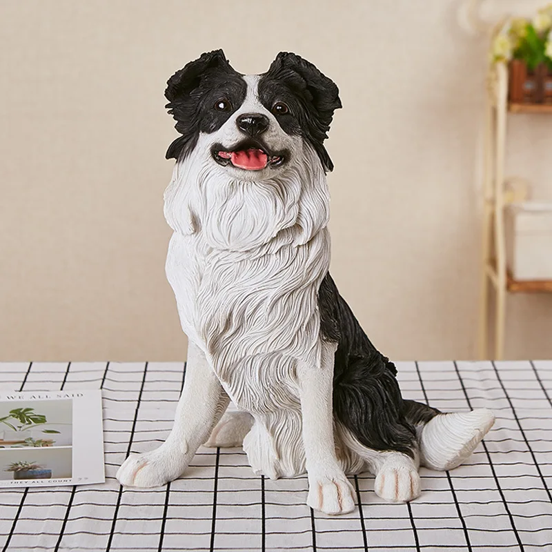 犬 フィギュア リアル ガーデンデコレーションシミュレーション彫刻