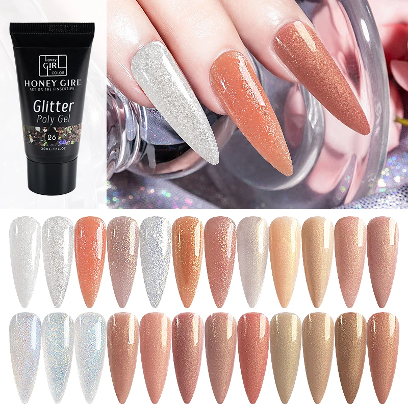 Nail Supplier Acrylic Poly Nail Polish UV Gel Extension Gel Finger Quick Extensions Soft Gel